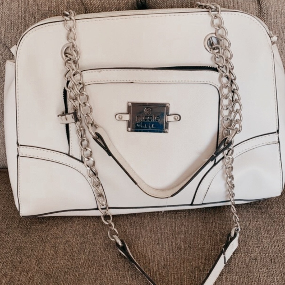 White Nicole Handbag
